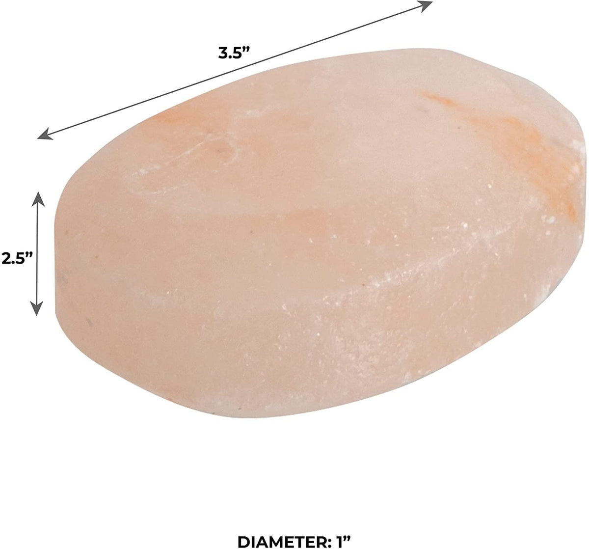Pure Himalayan Salt Works stones arranged in spa setting suggesting professional relaxation use