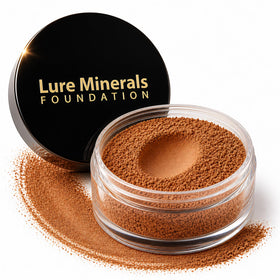 Pure Minerals jar front view showing product and packaging benefit of clear identification