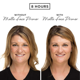 Pure Minerals primer swatched on hand illustrating blendability and coverage