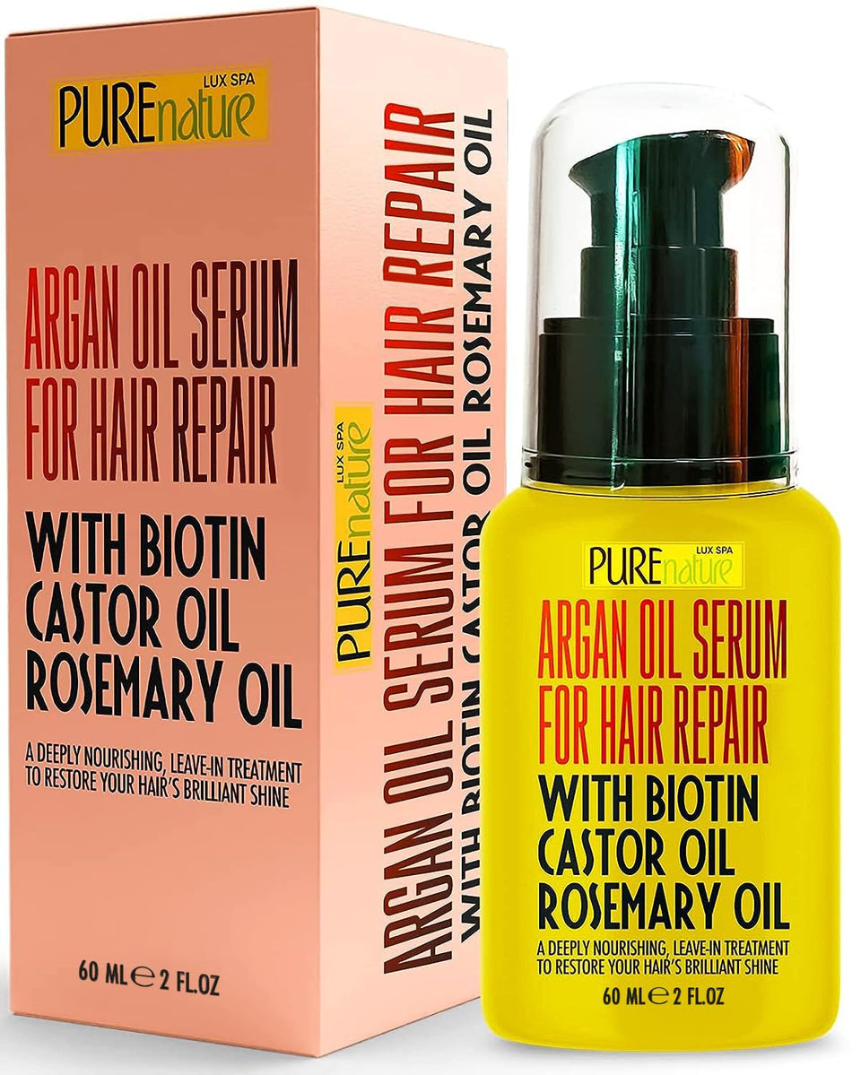 PURE NATURE LUX SPA front bottle showing clean packaging and benefits
