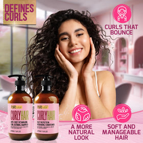 PURE NATURE LUX SPA conditioner cream swipe showing smooth slip