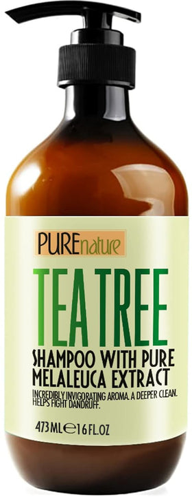 PURE NATURE LUX SPA front pump bottle showing volume and branding benefit