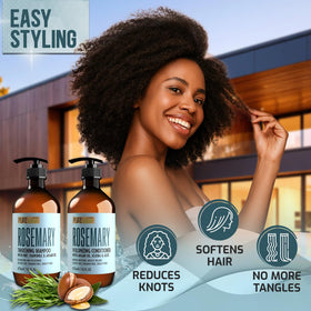 PURE NATURE LUX SPA lifestyle bathroom shelf displaying salon-grade daily routine