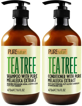 PURE NATURE LUX SPA front packaging showing both bottles and benefits