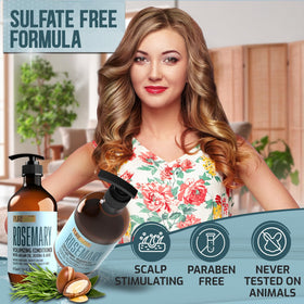 PURE NATURE LUX SPA shampoo lather texture demonstrating gentle, volumizing cleanse