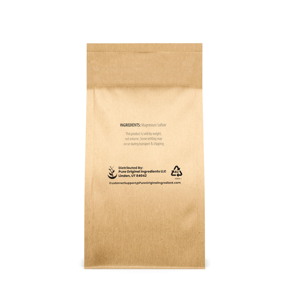 PURE ORIGINAL INGREDIENTS coarse crystal close-up showing grain texture and easy dissolution