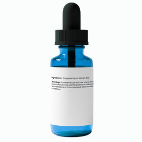 PURE ORIGINAL INGREDIENTS dropper jar top with pipette ready for accurate application benefit