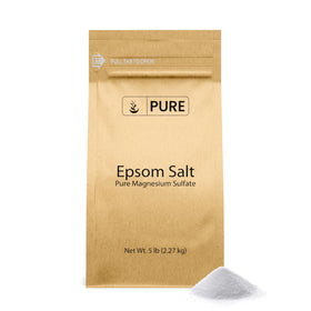 Pure Original Ingredients front bag showing label and 5-pound size, clear bulk supply benefit