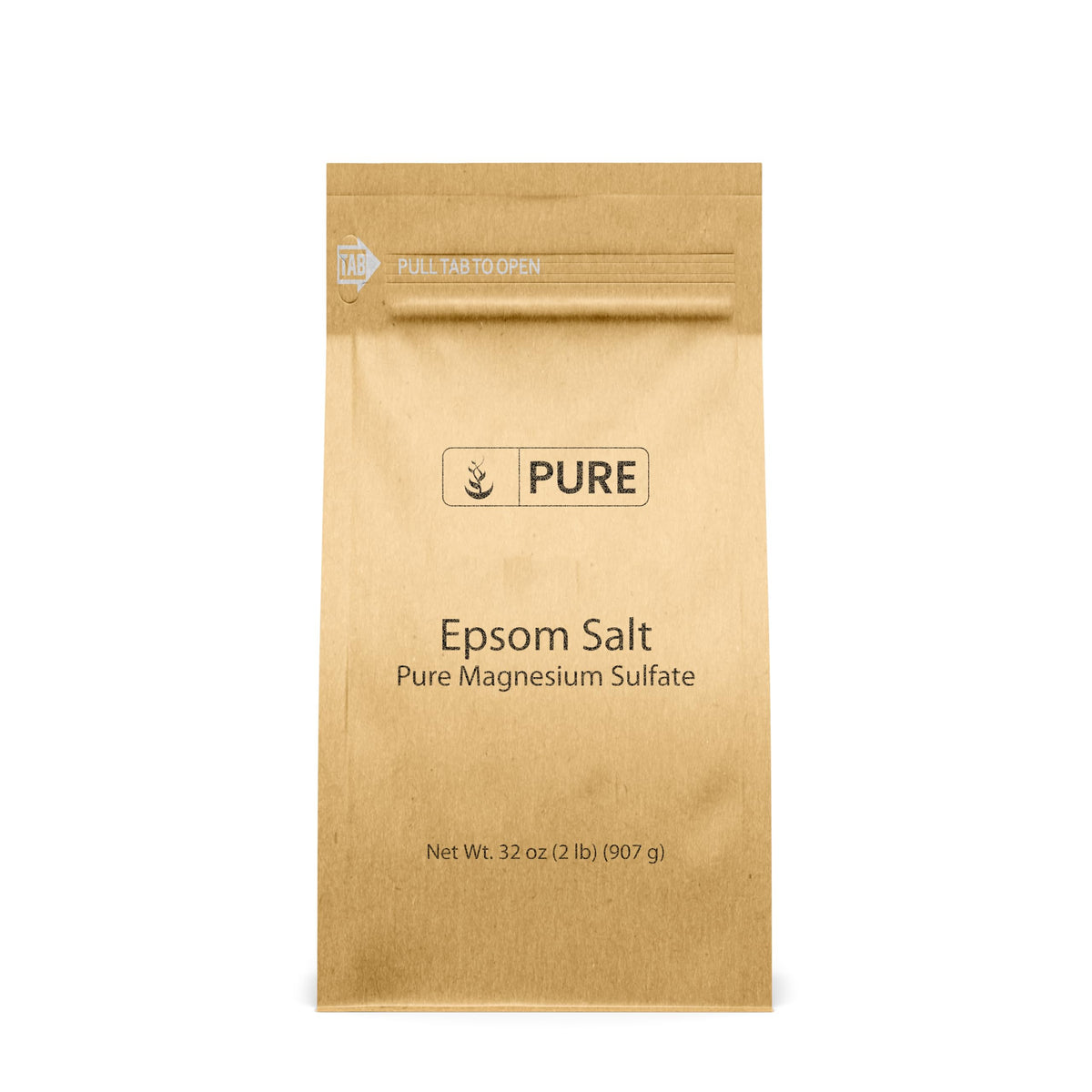 PURE ORIGINAL INGREDIENTS front packaging showing 2 lb bag and clean label benefit