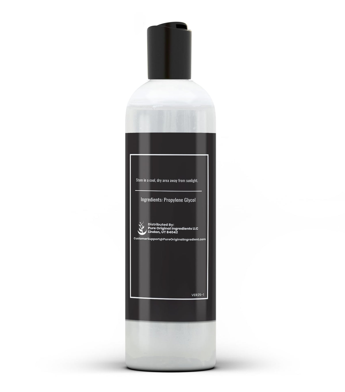 PURE ORIGINAL INGREDIENTS close-up liquid texture highlighting smooth clarity and purity