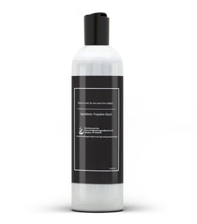 PURE ORIGINAL INGREDIENTS close-up liquid texture highlighting smooth clarity and purity