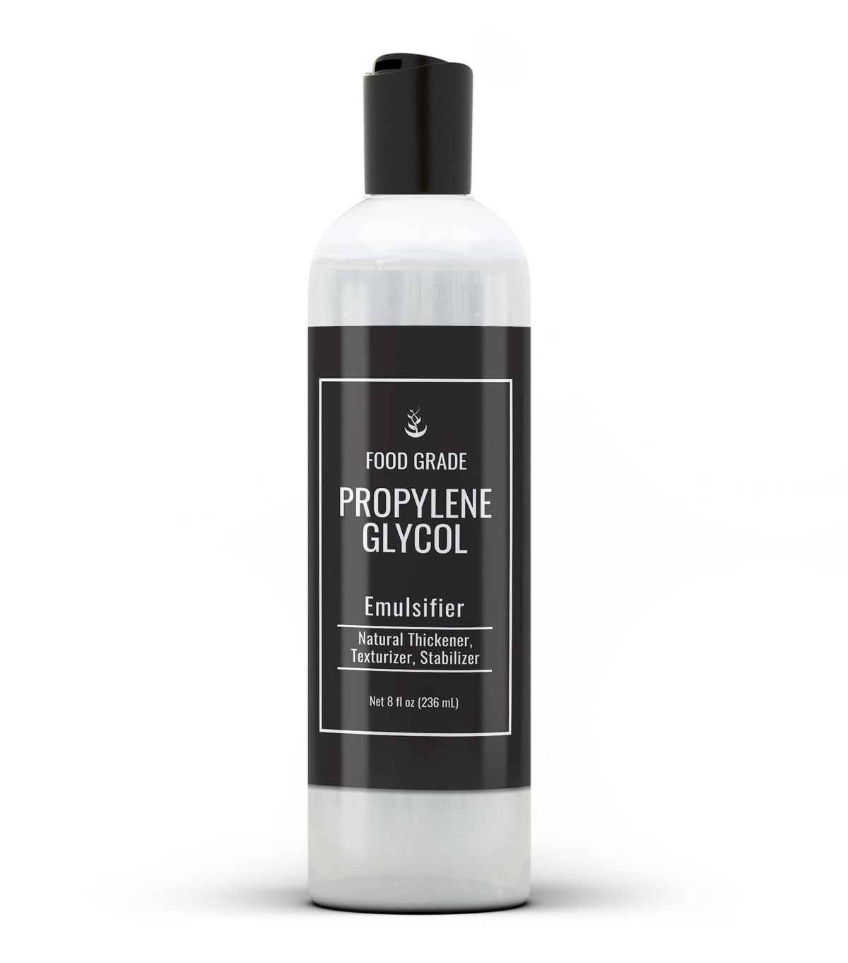 PURE ORIGINAL INGREDIENTS front packaging showing clear 8 fl oz bottle and label benefit