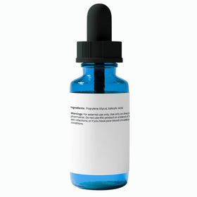 PURE ORIGINAL INGREDIENTS clear solution texture close-up demonstrating uniform consistency