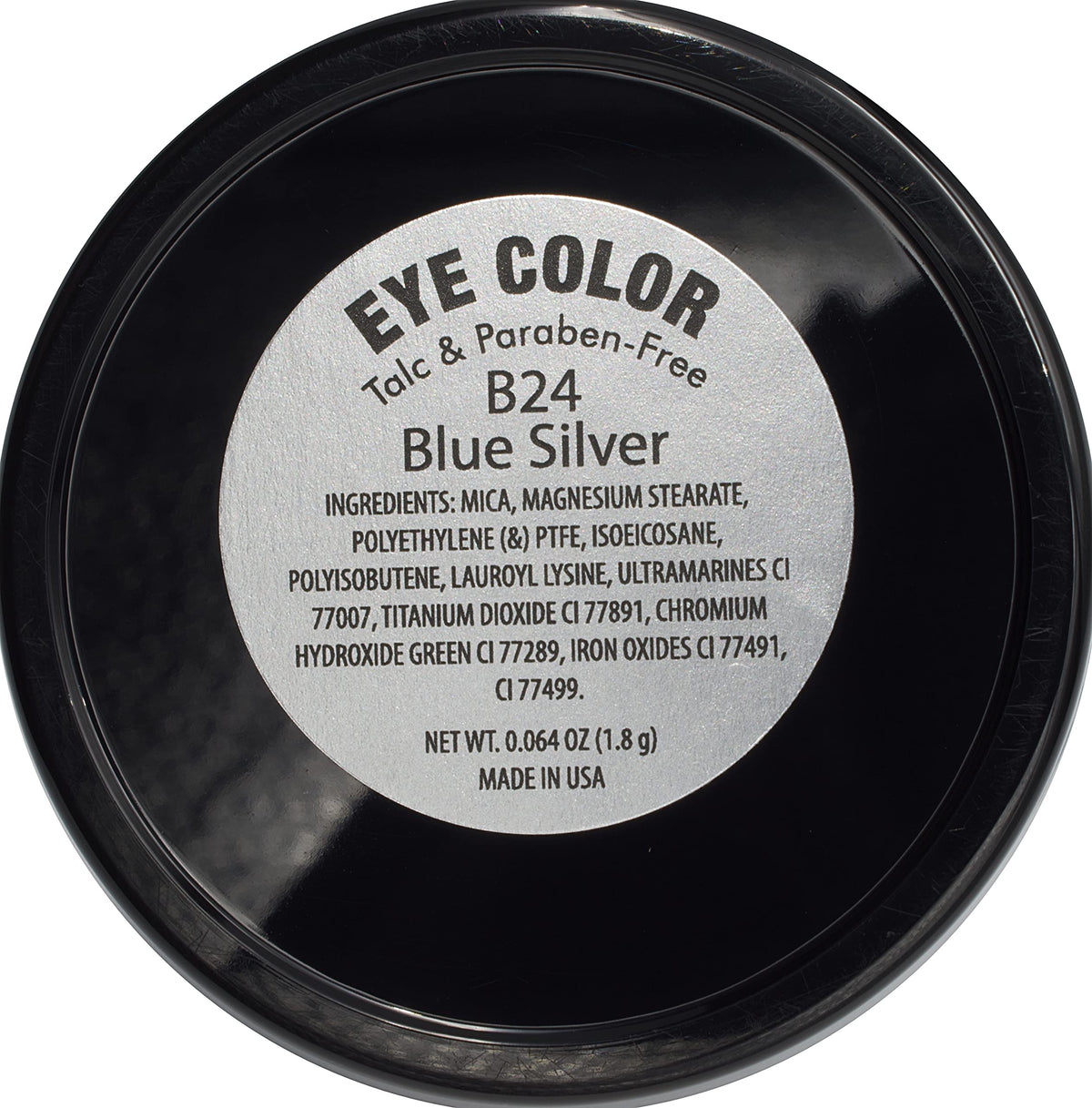 Pure Ziva close-up of finely milled shimmer texture for smooth blending