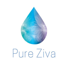 Pure Ziva product inside a makeup bag illustrating everyday portability