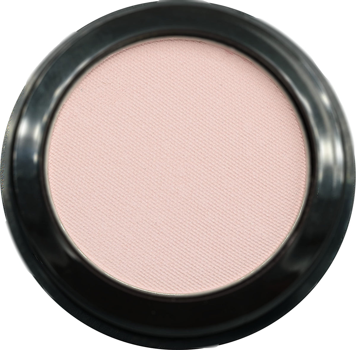 Pure Ziva front pan showing seashell light pink matte shade and compact convenience