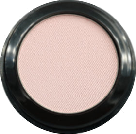 Pure Ziva front pan showing seashell light pink matte shade and compact convenience