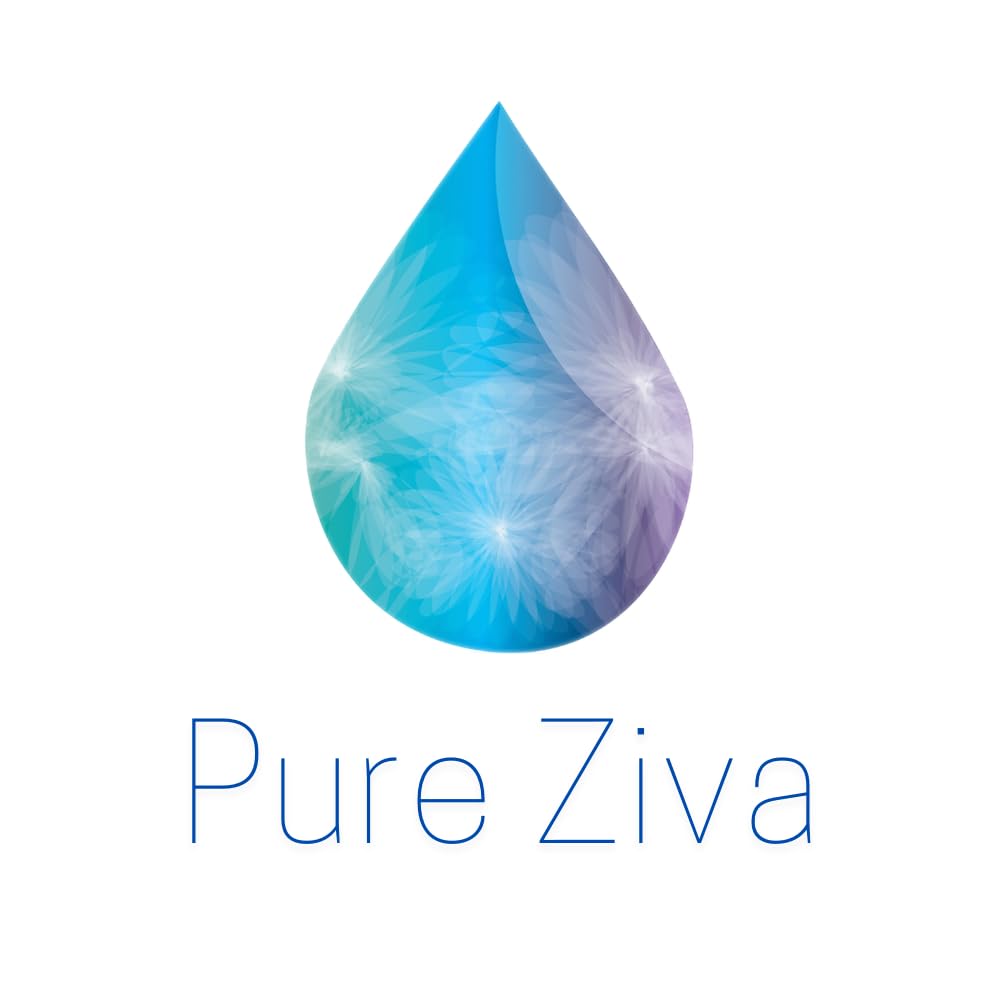 Pure Ziva packaging label photo highlighting talc-free vegan formula and clean ingredients