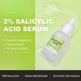 pure.tiful close-up of serum texture highlighting lightweight absorption benefit