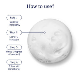 PUREANCE Hydralift pump dispensing shampoo emphasizing gentle cleansing benefit