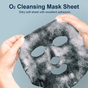 Purederm mask sachets next to measuring items showing pack size