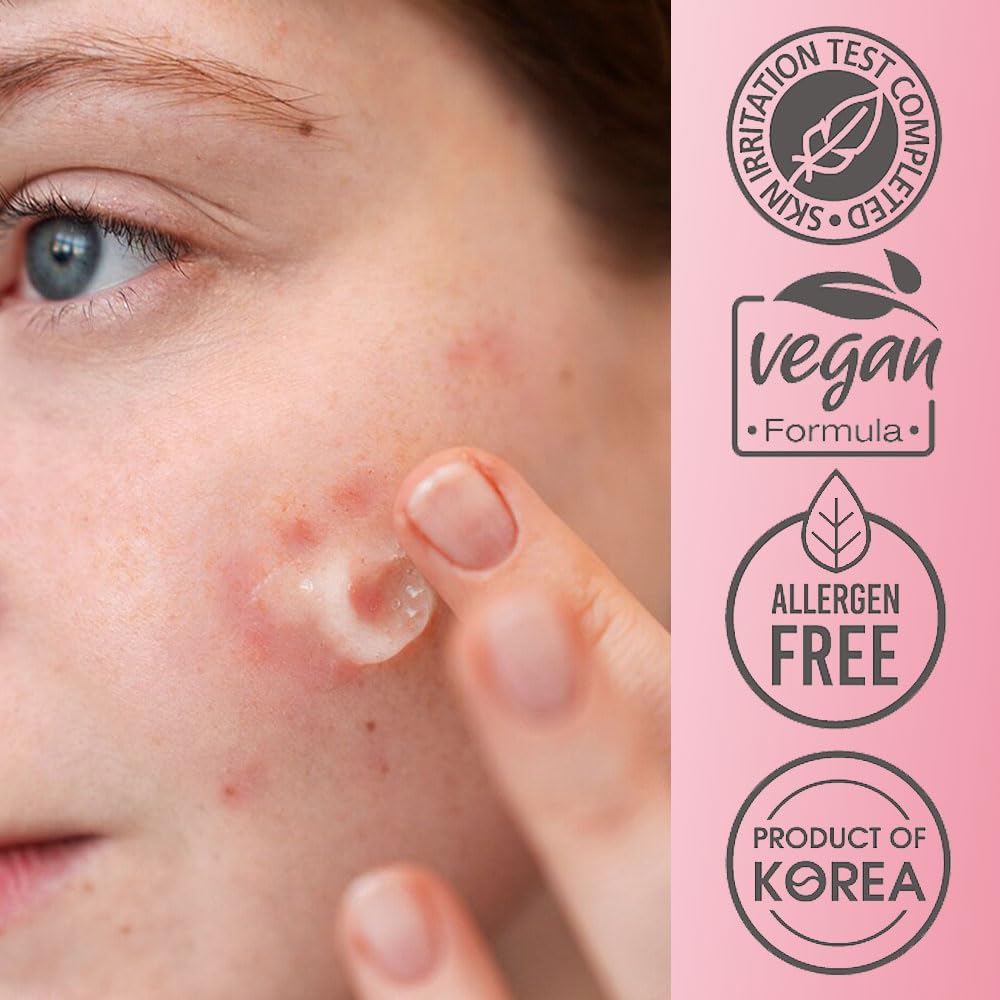 Purederm clear gel texture close-up demonstrating non-sticky absorption