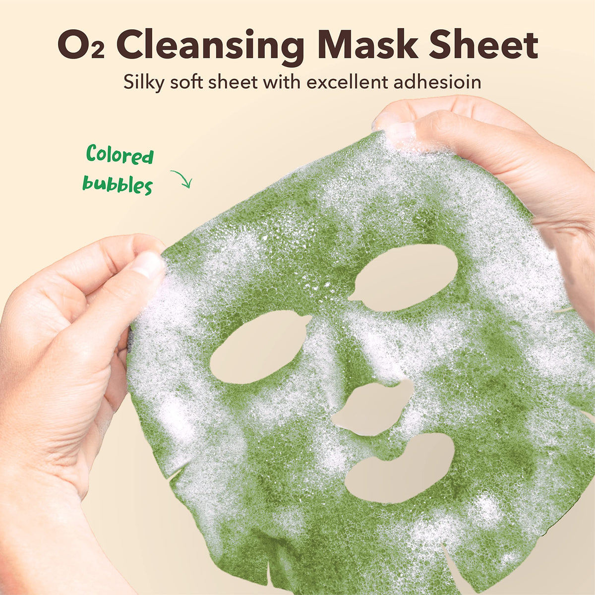 Purederm mask applied on face demonstrating comfortable fit and coverage