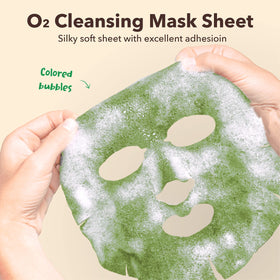 Purederm mask applied on face demonstrating comfortable fit and coverage