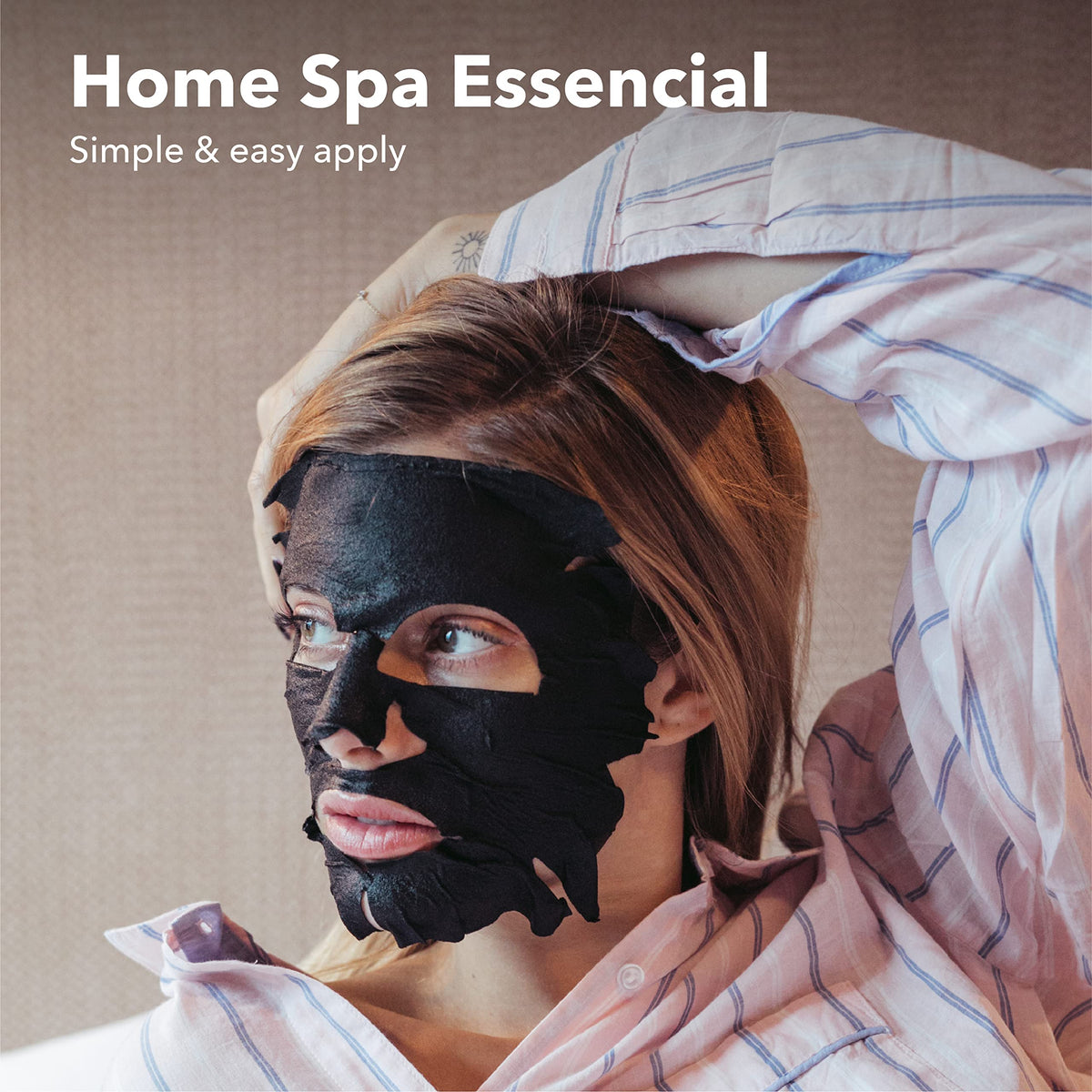 Purederm lifestyle bathroom scene for quick soothing self-care ritual