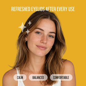 PURELID chamomile and aloe display showing calming ingredient benefit