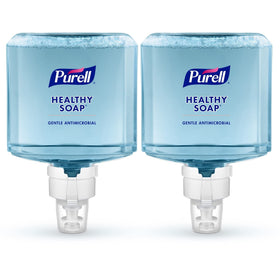 PURELL packaged case of two refills illustrating bulk supply savings