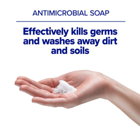 PURELL foam texture close-up demonstrating gentle, effective lather