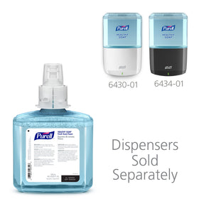 PURELL foam texture in hand demonstrating gentle lather and softness