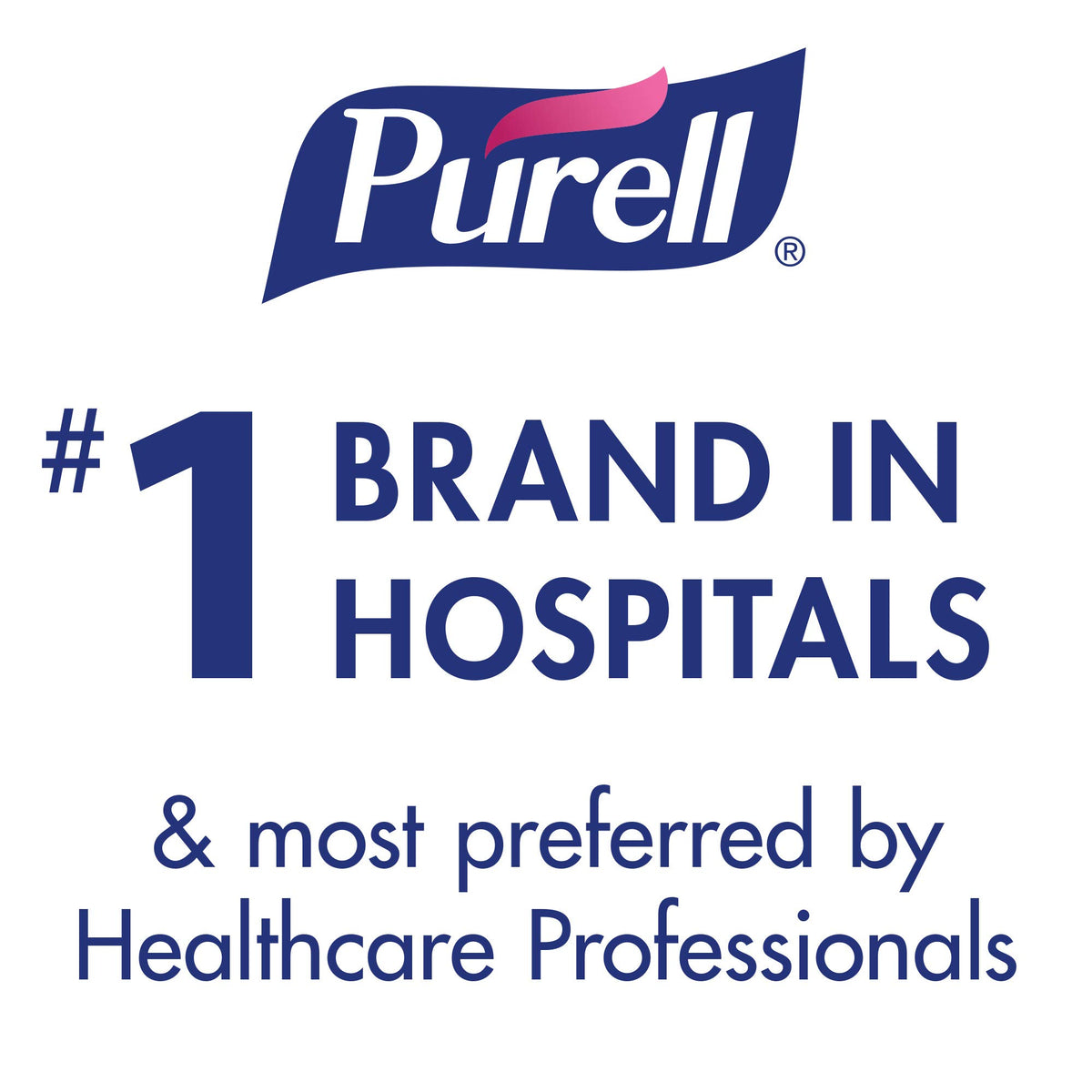 PURELL bottle dispensing foam into hand demonstrating easy one-handed use