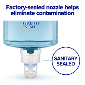 PURELL bottle with recycling symbol highlighting recyclable packaging