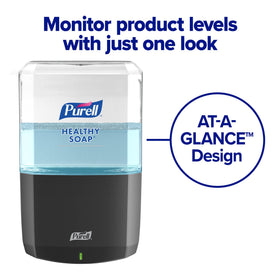 PURELL factory-sealed nozzle close-up preventing contamination risk