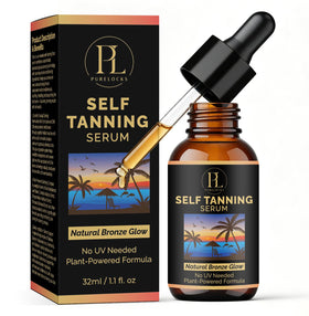 PURELOCKS front packaging showing compact dropper bottle and label, travel-ready benefit