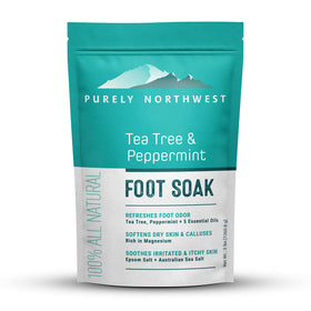 Purely Northwest jar front label showing product and benefits