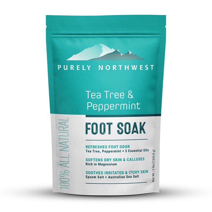 Purely Northwest jar front label showing product and benefits