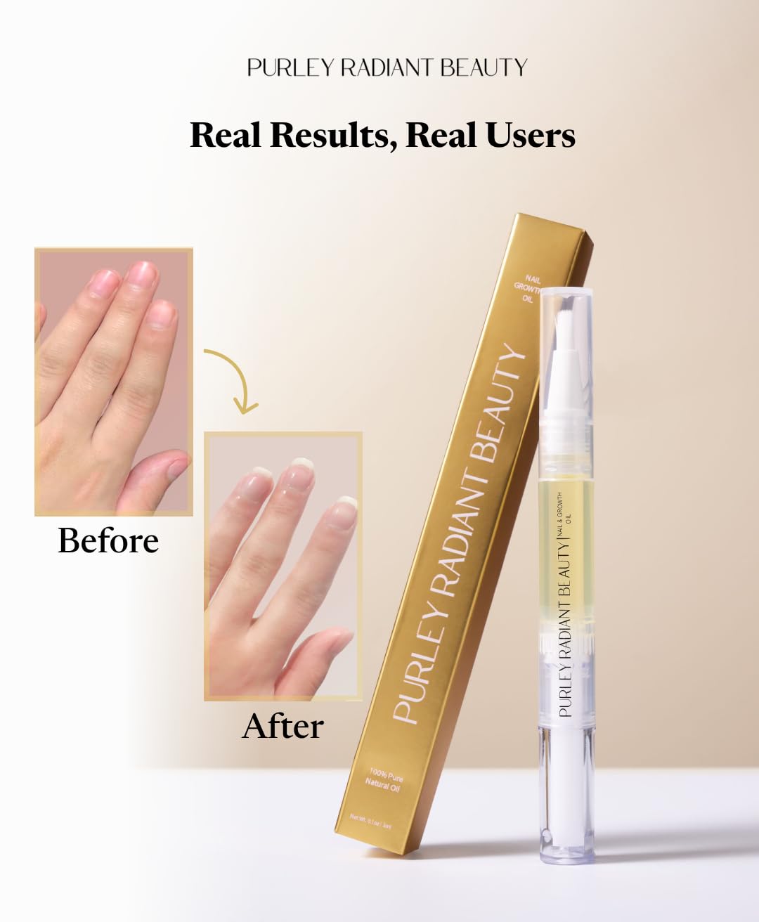 Purely Radiant close-up of the twistable applicator tip for precise use