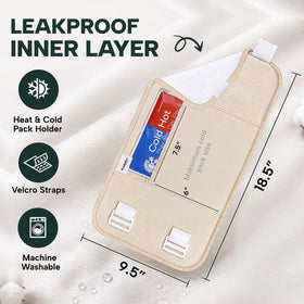 Purelysian Beauty wrap inner leakproof detail for tidy oil containment