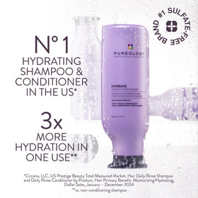 Pureology back label with ingredients visible and product clarity