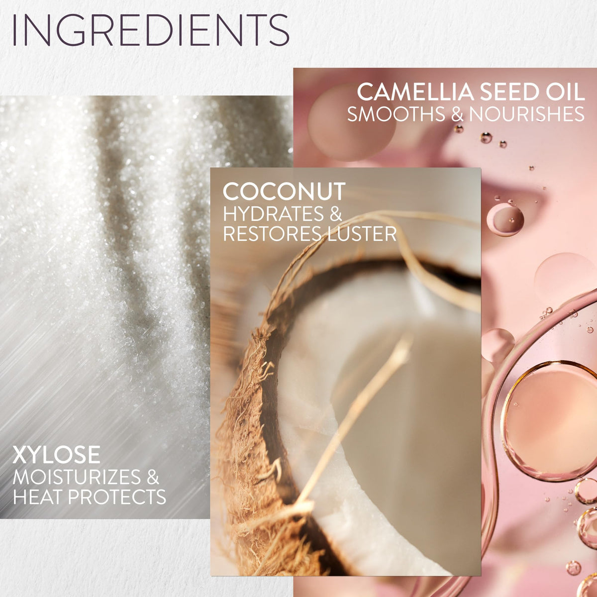 Pureology before and after detangling visual reducing breakage