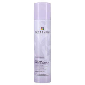 Pureology front packaging showing bottle and label, clear color-care benefit