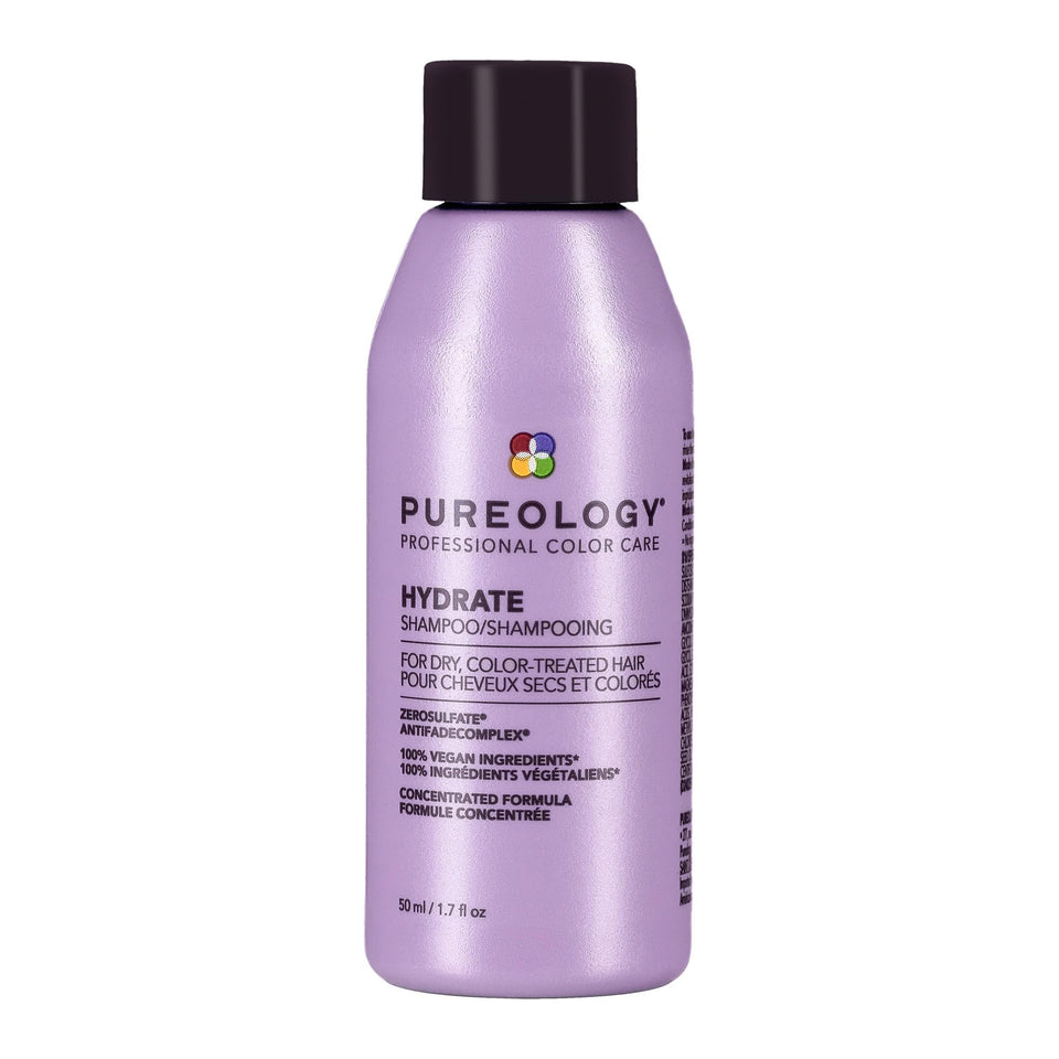 Pureology hydrate front packaging showing bottle and brand for easy identification