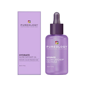Pureology front bottle view showing sleek packaging and product benefit