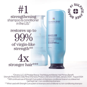 Pureology pump and cap detail highlighting easy dispensing benefit