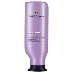 Pureology front packaging showing bottle and label, clear product ID and benefit
