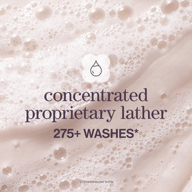 Pureology Hydrate Sheer in-shower application demonstrating gentle massage for scalp health