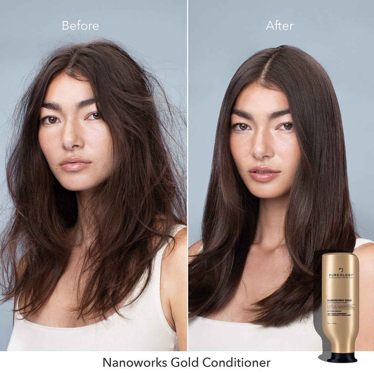 Pureology Nanoworks Gold creamy texture close-up for rich hydration